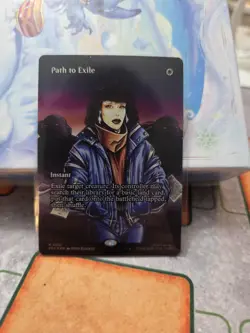 Path to Exile (Borderless) [Teenage Mutant Ninja Turtles Eternal-Legal] Foil Ne - Image 1