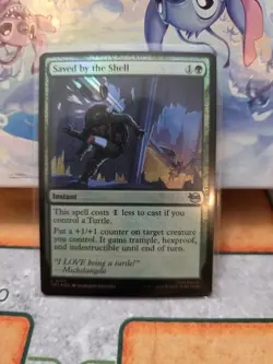 Saved by the Shell - Foil~0132~NM~Teenage Mutant Ninja Turtles~MTG - Image 1