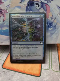 Mind Transfer Protocol (Foil) 0045 - TMT Teenage Mutant Ninja Turtles TMNT - MTG - Image 1