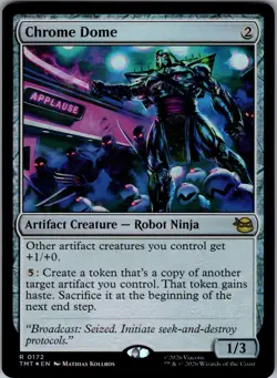 Chrome Dome [Teenage Mutant Ninja Turtles] Foil Near Mint - Image 1