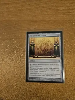 MAGIC THE GATHERING RETURN TO RAVNICA TABLET OF THE GUILDS LIGHTLY PLAYED - Image 1