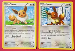 Pokemon - Eevee x4 - Dark Explorers 83 & 84/108 - Plasma Freeze 89 & 90/116 - LP - Image 3