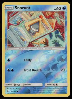 Snorunt 31/145 Reverse Holofoil Pokemon TCG SM - Guardians Rising LP - Image 1