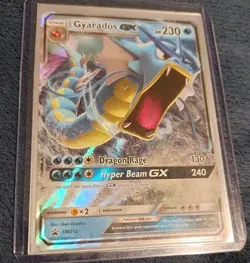 BLACK STARS PROMO GYARADOS GX' 2019 Pokemon TCG Sun & Moon. 👌MINT+TOP LOADER! - Image 4