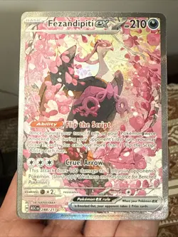Fezandipiti EX Ascended Heroes SIR Pokemon English 288/217 - Image 1