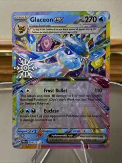 🔥 Glaceon ex #026/131 Double Rare | Holiday Calendar NM | Prismatic Evolutions - Image 1