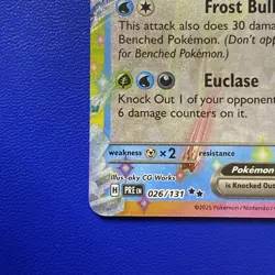🔥 Glaceon ex #026/131 Double Rare | Holiday Calendar NM | Prismatic Evolutions - Image 5