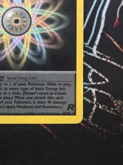 Pokemon TCG Rainbow Energy 80/82 Non Holo Rare Team Rocket Unlimited Wotc 1999 - Image 5