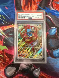 PSA 10 Riolu #010 - Pokemon Mega Evolution Promo (FAST SHIPPING!) - Image 1