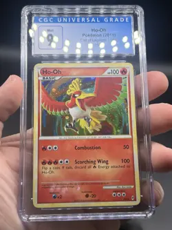 CGC 9 Ho-Oh 9/95 Holo Rare Call of Legends Pokemon English Mint - Image 3