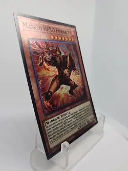 Masked HERO Furnace - MZMU-EN015 - YUGIOH - Super Rare - 1st EdITION - NM/M - Image 2