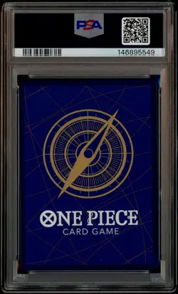 #1 2025 One Piece OP13 En Wanted Alternate Art #119 Portgas D. Ace PSA 10 - Image 3