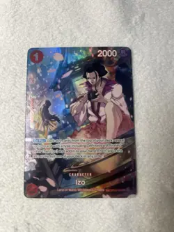One Piece Card Game Izo OP03-003 Land of Wano/Whitebeard Pirates 2000 Power - Image 1