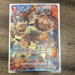 One Piece Card Game Edward.Newgate ST15-002 Royal Blood SP Foil Super Rare 8000 - Image 3