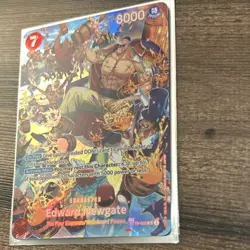 One Piece Card Game Edward.Newgate ST15-002 Royal Blood SP Foil Super Rare 8000 - Image 4
