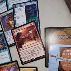 Whole COMMANDER Magic Deck - Heaven to Earth Games =Mythic Rare Rielle Card Draw - Image 5