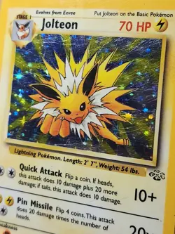 Jolteon - 4/64 - Holo Rare - Jungle - Unlimited - Pokemon Card - Mp - Image 2