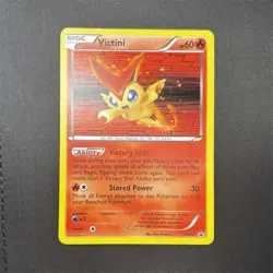 Pokemon Victini BW32 Black Star Promo Holo Basic 60HP TCG Card - Image 1