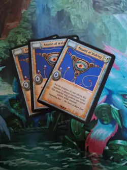 Amulet of Waking x 3 | Warlord Saga of the Storm CCG | Staple Cards - Image 1