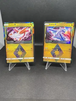 Pokemon TCG Prism Star Holo 2 Card Lot - Latias 107/168 Latios 108/168 - Image 1