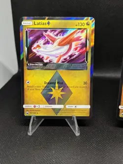 Pokemon TCG Prism Star Holo 2 Card Lot - Latias 107/168 Latios 108/168 - Image 2