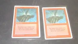 2x NM Smoke 4th Edition MTG Vintage Rare Fourth Ed. - Image 1