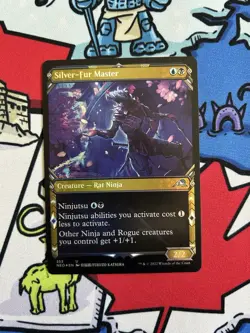 Silver-Fur Master x1 Mtg Foil Showcase Kamigawa: Neon Dynasty - Image 1