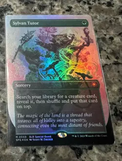 Sylvan Tutor (Borderless) Special Guests Foil - Image 1