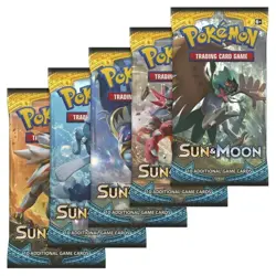 Pokemon TCG Sun And Moon Base Booster Pack NEW Factory Sealed - *Random Artwork* 820650801945 - Image 1