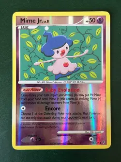 Mime Jr. #115 Supreme Victors Reverse Holo Pokemon 2009 LP - Image 1