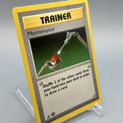 Maintenance 83/102 - Base Set (Shadowless) - 1st Edition - Pokemon TCG - Image 1