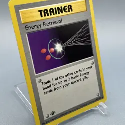 Energy Retrieval 81/102 - Base Set (Shadowless) - 1st Edition - Pokemon TCG - Image 1