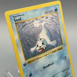 Seel 41/102 - Base Set (Shadowless) - 1st Edition - Pokemon TCG - Image 1