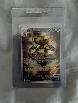 Pokemon TCG Alakazam 009 Mega Evolutions Black Star Promo NM #009 - Image 1