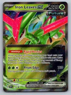 Pokemon TCG Pokemon Iron Leaves Ex Promo Holo - Image 1