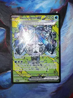 Pokemon Wellspring Mask Ogerpon EX Sv: Prismatic Evolutions 152/131 SAR Holo - Image 1