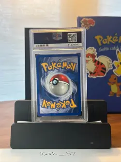 2002 Pokemon Legendary Collection Kadabra Reverse Holo 49/110 PSA 9 Low Pop - Image 2