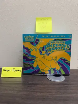 Pokemon Ascended Hero's Elite Trainer Box Sealed ETB - NEW SEALED- READY TO SHIP - Image 1