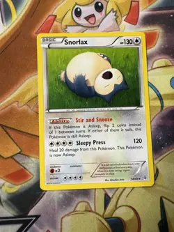 Pokemon TCG Snorlax Generations 58/83 Regular Rare Non Holo (NM) - Image 1