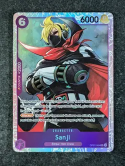 2025 One Piece SANJI #OP07-064 Japanese 2nd Anniversary Set Super Rare English - Image 1