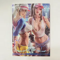 Goddess Alliance 2 Doujin Full Art CP Trading Card - Hilda & Rosa - Image 1