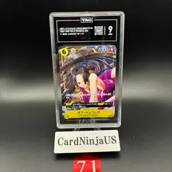 TAG 9 MINT Boa Hancock P-115 Promo Card V JUMP Limited One Piece Card game 71 - Image 1