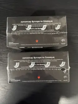 Two Zendikar Rising Set Booster Boxes - MTG - NEW - Sealed - Image 2