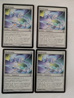 4 Skullclamp Darksteel MTG NM Free shipping with tracking - Image 1