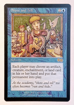 MTG Show and Tell #96 ║ Urza's Saga ║ NM - Never Played ║ Magic: The Gathering - Image 1