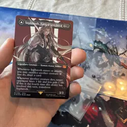 Sephiroth, Fabled SOLDIER (0382) (Borderless) Final Fantasy Foil - Image 1