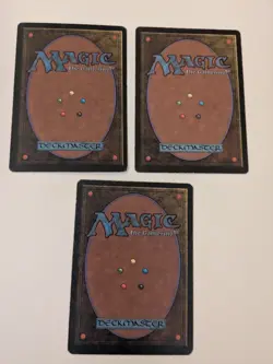 Time Elemental MTG Core Set 4th Edition Regular X3 - Image 2