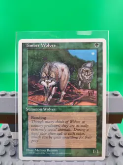 Timber Wolves Fourth Edition Magic The Gathering - Image 1