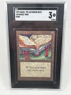 BETA Jayemdae Tome Limited Edition Magic the Gathering MTG SGC Graded - Image 1