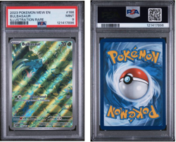 Bulbasaur 166/165 Illustration rare PSA 9 - Pokemon 151 - Image 1